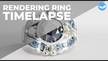 Timelapse: Rendering the ring in Light Tracer Render