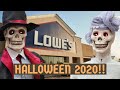 HALLOWEEN 2020 at LOWE'S | Animatronics, Gemmy Animated Halloween Decorations | Shop With Me