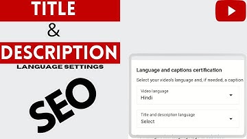 title and description language youtube seting | youtube tips and tricks