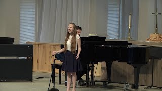 Olivia Goosman Spring 2019 recital