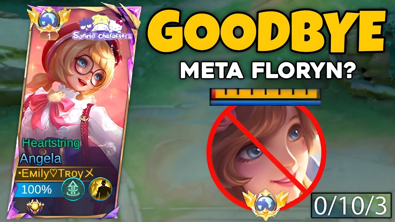 GOODBYE META HEALER FLORYN!! ANGELA NEW ANTI-HEAL BUILD WILL COUNTER HER INSTEAD!!🔥(MUST TRY THIS)