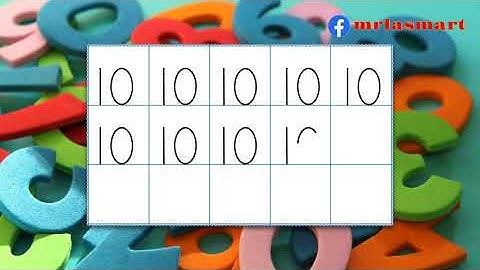 How to Write Number 10 | Precise Formation | Merryland Academy Digital Classroom