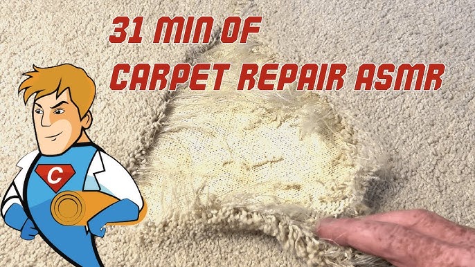 4 Different Ways To Patch Carpet (Must See For Carpet Repairs) 