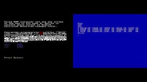C128 CP/M: Demo of C3L library for CP/M C128
