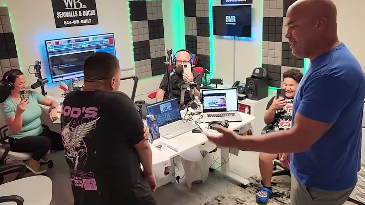 Tito Ortiz puts out  Charlie in 6 second live on Big Mama Radio