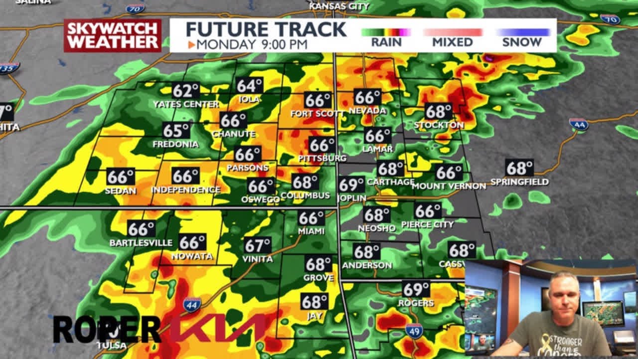 Severe weather updated 2:35pm, audio should be fixed.