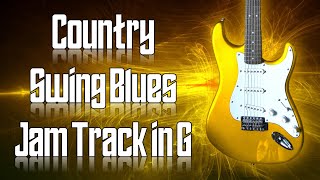 Country Swing Blues Jam Track in G 🎸 Guitar Backing Track - YouTube