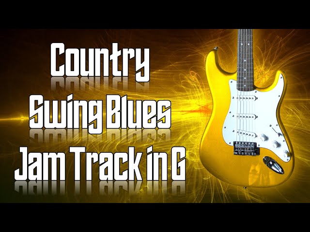 Country Swing Blues Jam Track in G 🎸 Guitar Backing Track - YouTube