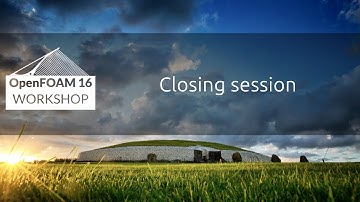 [16th OpenFOAM Workshop] Closing Session