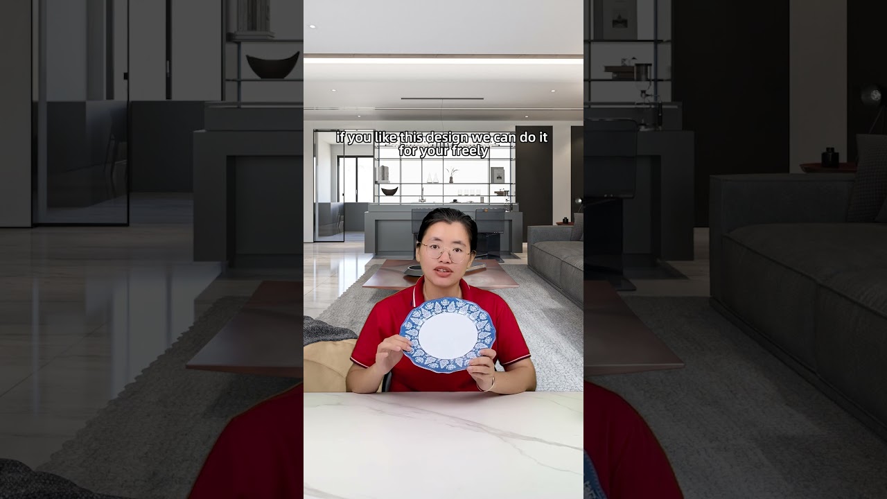 2023 Food Grade Custom Logo Print Melamine Round Dinnerware Melamine plates Melamine Plate Dishes