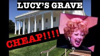 Lucille Ball Lucy's CHEAP grave! Exhumed! Star Wars Ronnie James Dio  Scott Michaels Dearly Departed