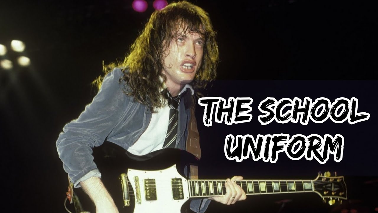 AC/DC's Angus Young talking about his school uniform - YouTube