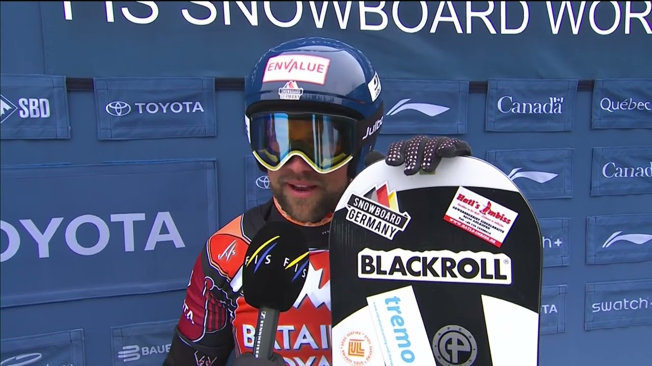 Martin NOERL successfully defended Men's SBX World Cup title | Mt St. Anne | FIS Snowboard