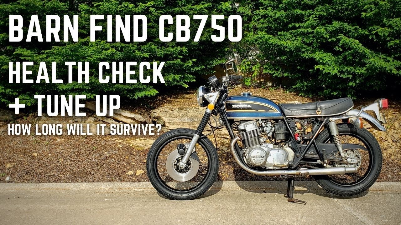 Проверка состояния и настройка Barn Find CB750!