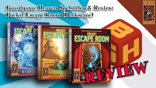 Board Game Heaven Speluitleg & Review 152: Pocket Escape Room (Deckscape) (999 Games) screenshot 2