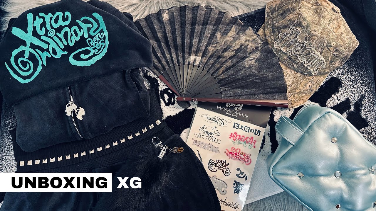 XG グッズ 開封動画 PRODUCTS 4 unboxing - ワルツ 2nd WORLD TOUR THE