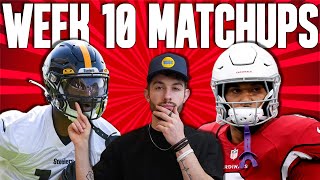 Week 10 Fantasy Game-by-Game Matchups!!!