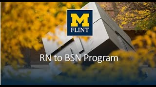 UM-Flint's RN to BSN 2023-2024