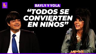 JAIME BAYLY CON YOLA POLASTRI: "TODOS SE CONVIERTEN EN NIÑOS" - ENTREVISTA COMPLETA