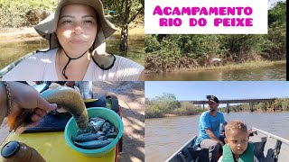 VLOG: Acampamento na selva rio do peixe ponte comprida