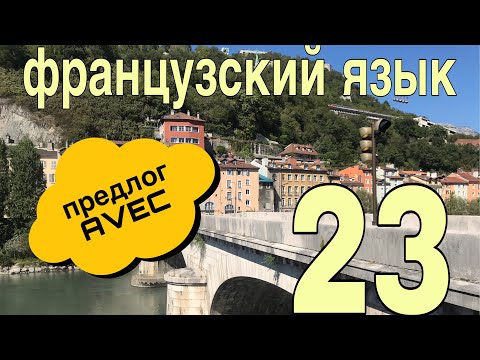 ПРЕДЛОГ AVEC : его значения, перевод + примеры | УРОК 23 | французский по полочкам