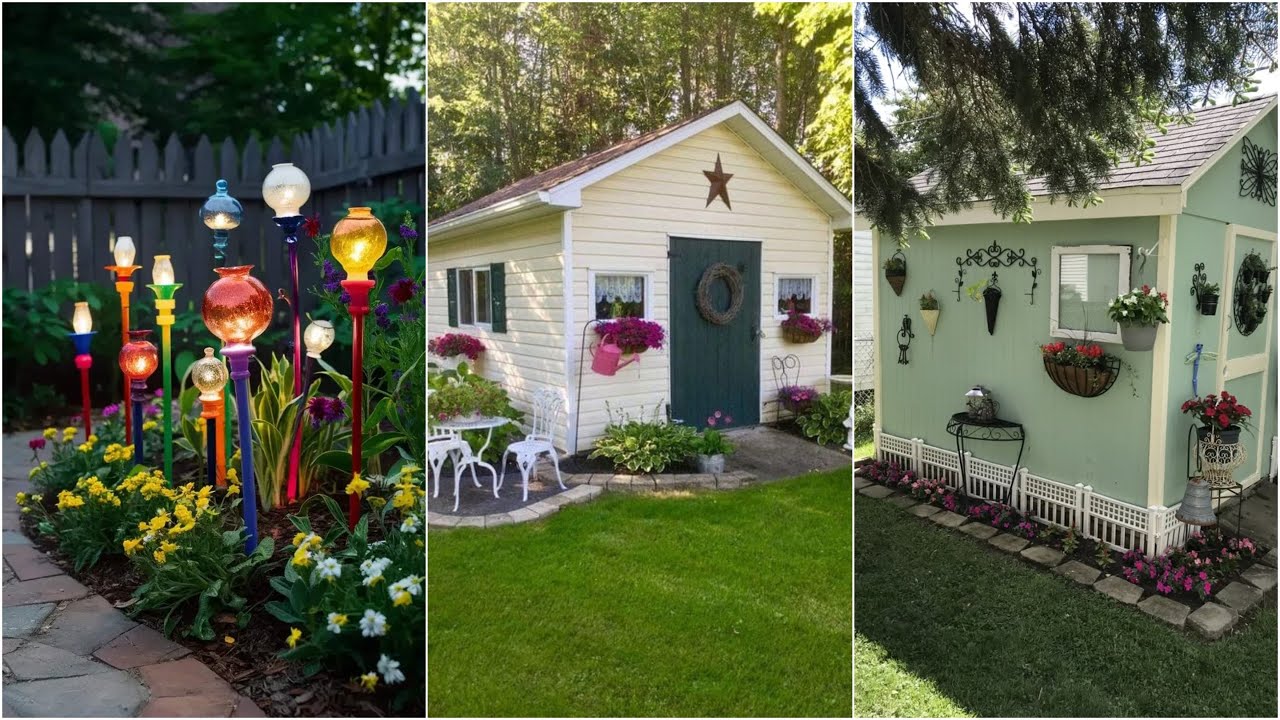 Small home garden design pictures Simple home garden design Village Home garden design