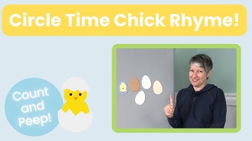Fluffy Chick Count Up | Fun Felt Board Rhyme for Circle Time & Preschool Activities