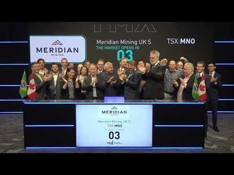 TMX Group welcomes
Meridian Mining UK S
to Toronto Stock Exchange
(TSX:MNO)