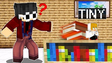Using SHRINK MOD To Cheat in Minecraft Hide & Seek! ( Tagalog )