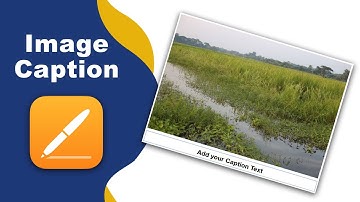 How to add image caption in apple pages for iCloud