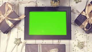 Green Screen Graphics | Christmas Gifts Slideshow | HD 1080P