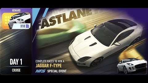 Jaguar F-Type | Fastlane | Need For Speed: No Limits | Day 1