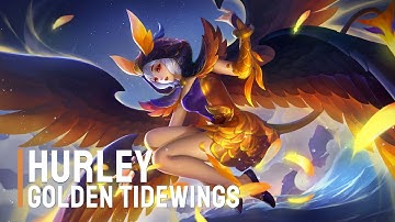 New Skin | Hurley - Golden Tidewings | Heroes Evolved | NetDragon