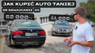 BMW M3 for 62k and 330d for 11k… DAMAGED machines from Switzerland!