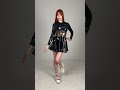 Latex Dress Whirlpool. Black  #latex #elinharness #latexvibes