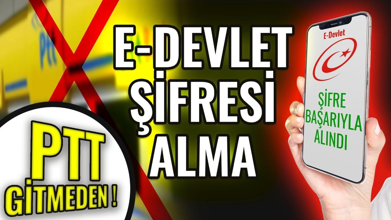 Ptt Ye Gitmeden E Devlet Sifresi Nasil Alinir E Devlet Sifremi Unuttum Youtube