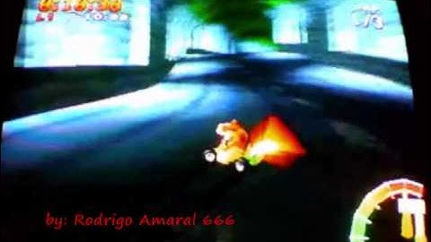 Coco Park - The Mega Shortcut in the 1st Lap - Crash Team Racing