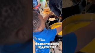 I taught them well 🥰 #kidchefs #foodshorts #breakfast #homecooking #supervisedlearning