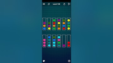 Ball Sort Puzzle - Color Sorting Games Level 138 Walkthrough Solution Android/iOS