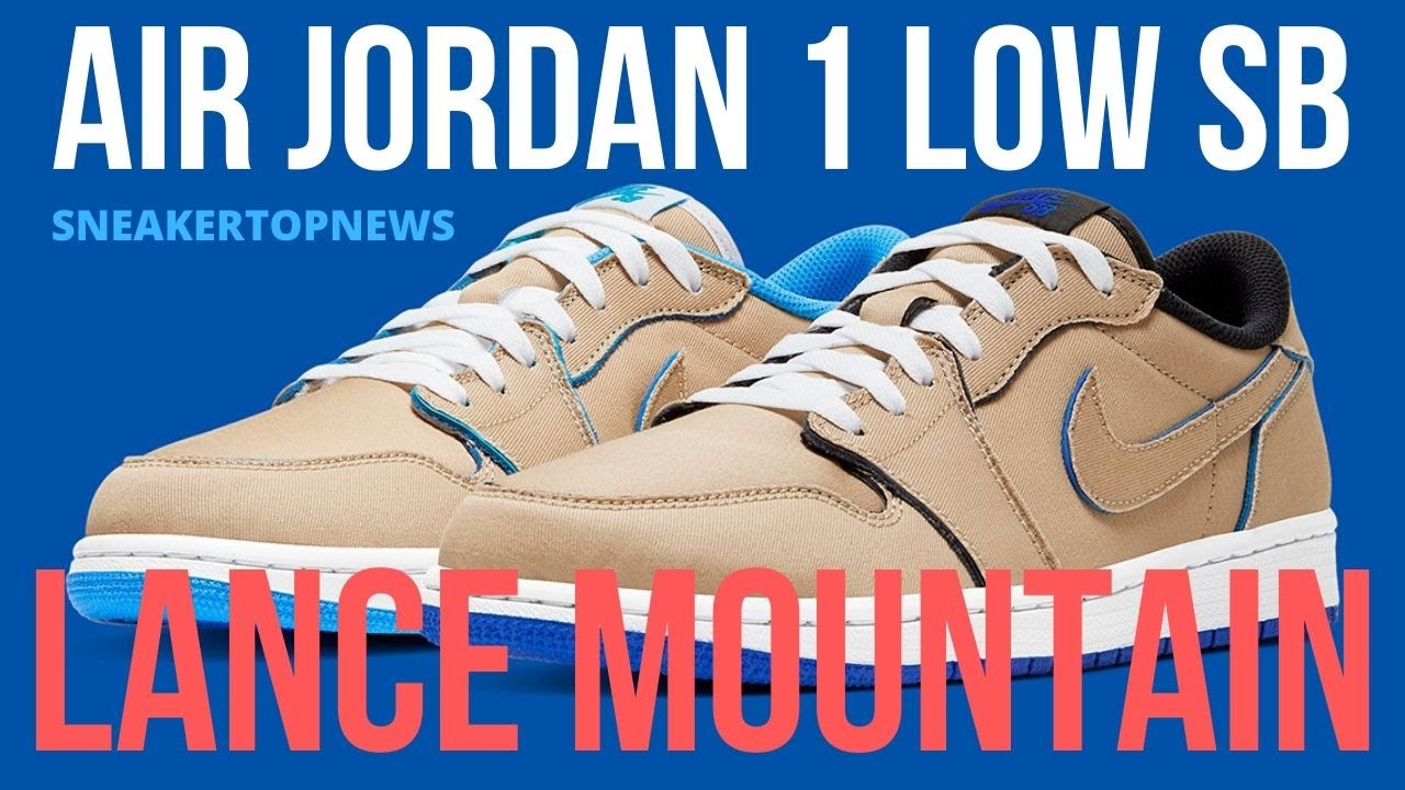 The Air Jordan 1 Low SB “Lance Mountain” - YouTube