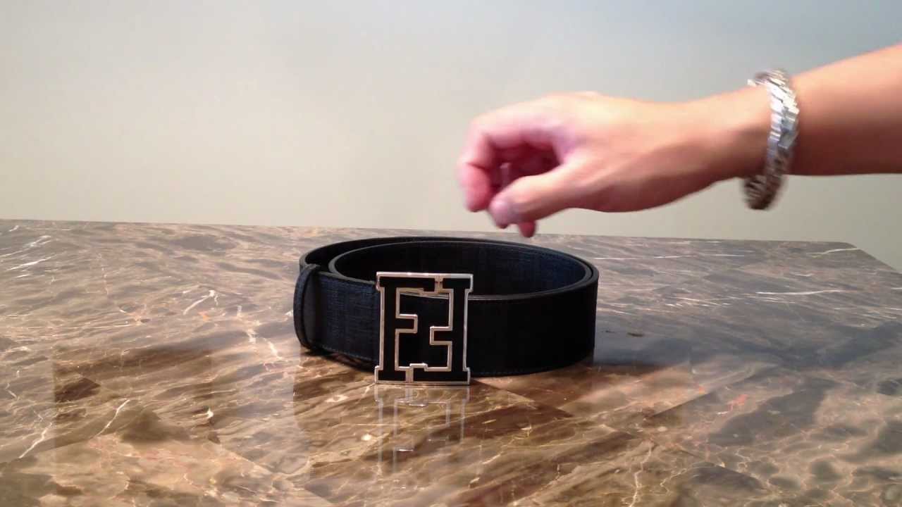 fendi ff belt