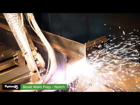 Bevel Weld Prep   Notch - PythonX Video