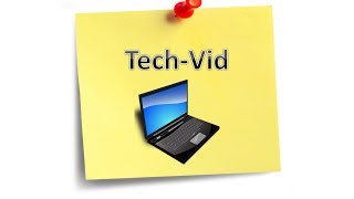 Whats Tech-Vid?