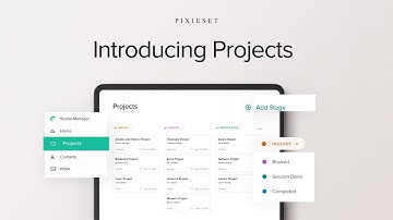 Organize your photography work with Projects inside Studio Manager by Pixieset