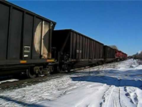 CP coal train west of Thunder Bay, Ontario