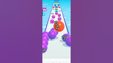 How to play ball run 2048 level 1011 #ballrun2048 #5minutestech  #level1011