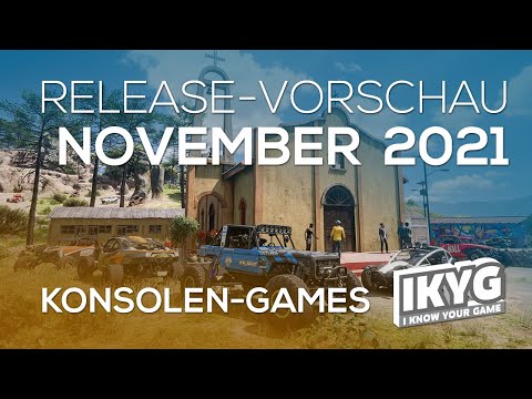 Games-Release-Vorschau - November 2021 - Konsole