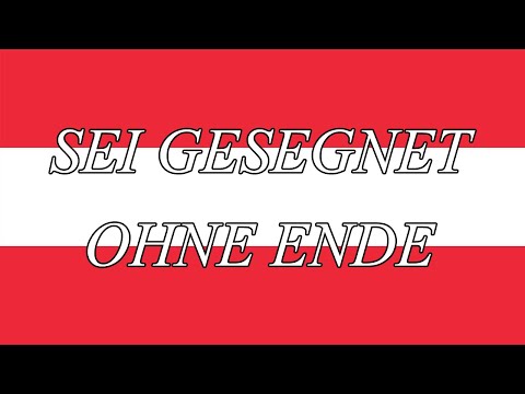 (RARE) Federal State of Austria Anthem - "Sei gesegnet ohne Ende" (1929-38)