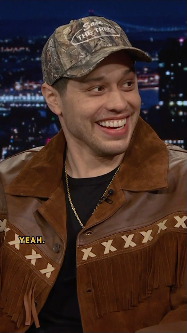 #PeteDavidson is over his tattoos ? #FallonTonight #JimmyFallon