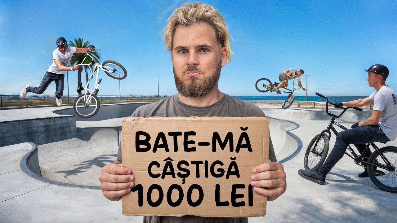 Mă Bați la BMX, Câștigi 1000 Lei